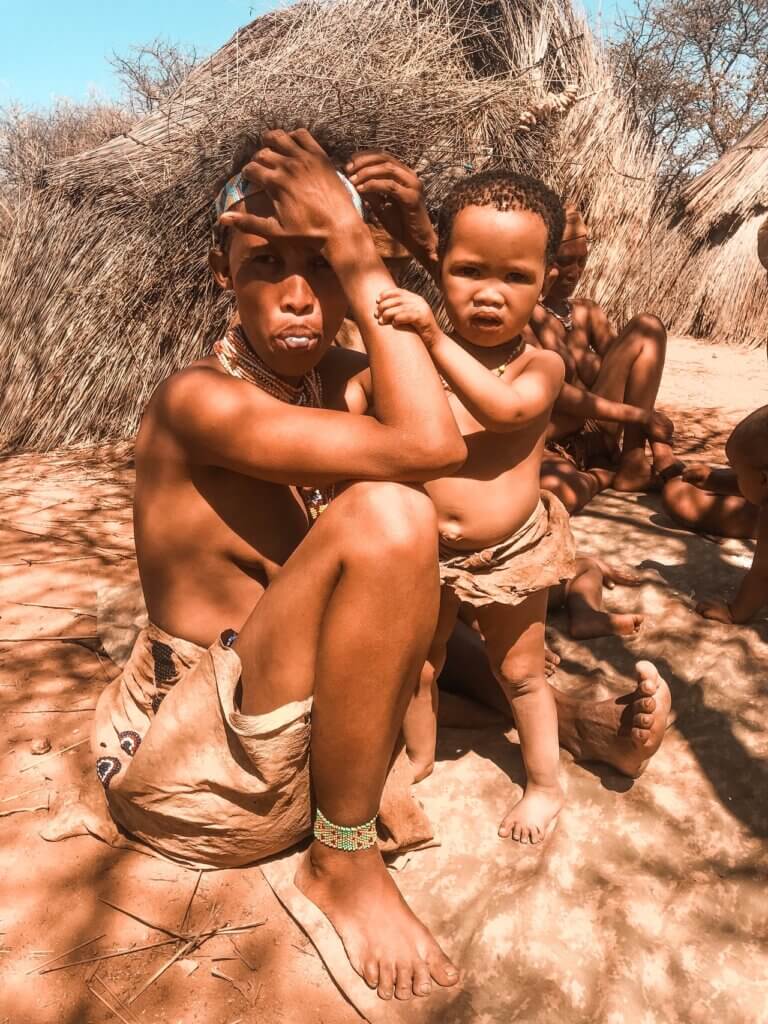 San people in Namibia © Jessie Crettenden Unsplash