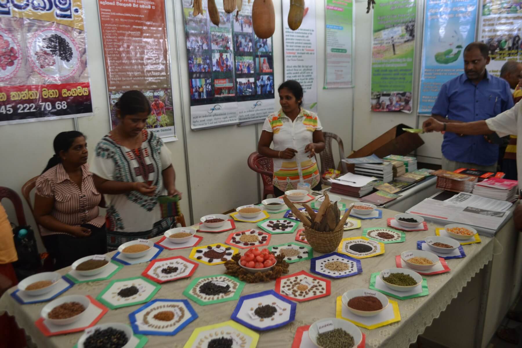 Seeds should not be privatized by companies, indigenous seeds provide good yields and can be re-used year after year. Food security starts at the seeds. © MONLAR