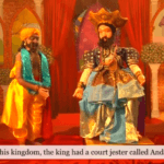 Andare and the King puppets from Don Bopearachchi's puppet show (c) Renaissance Sri Lanka
